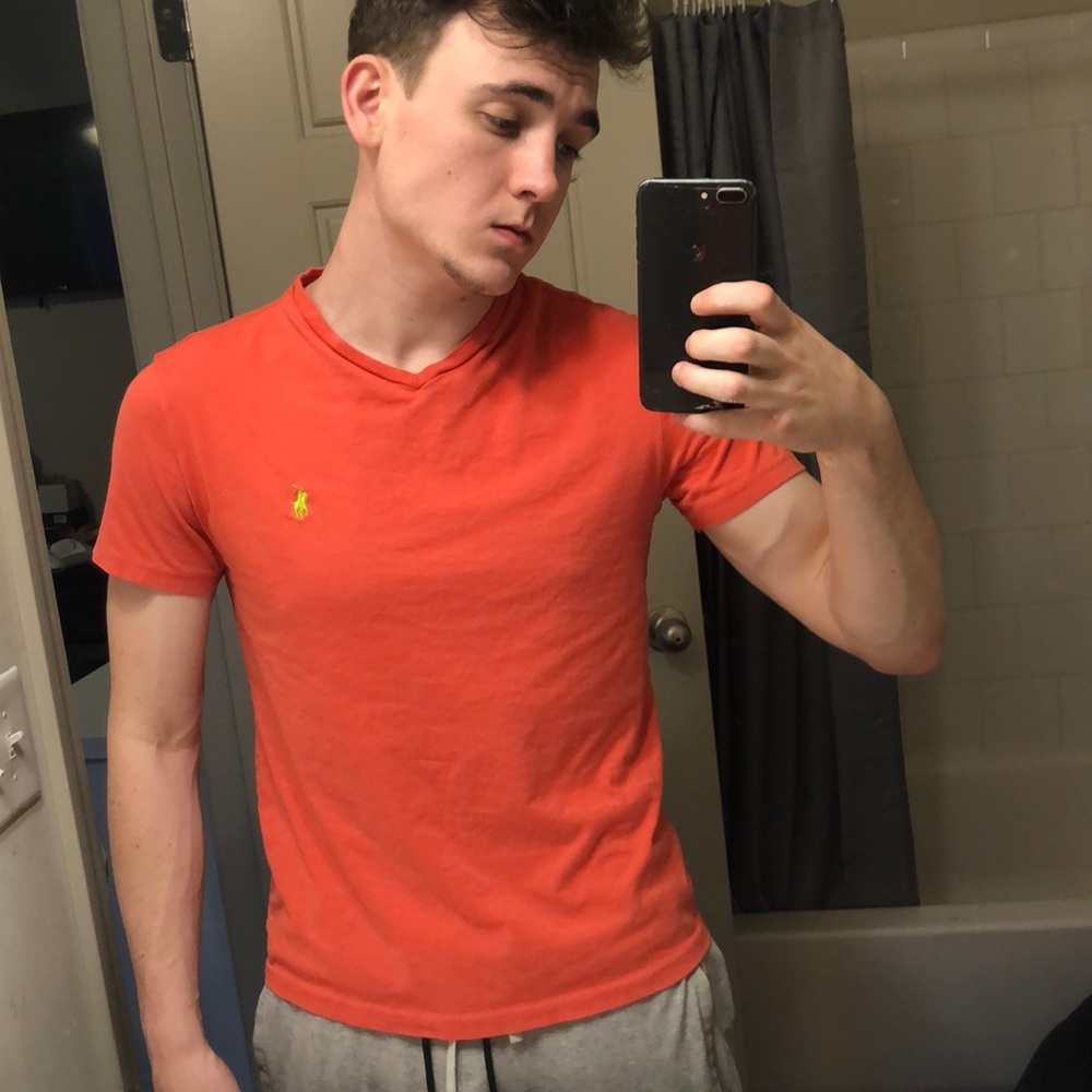 Polo by Ralph Lauren v neck t shirt